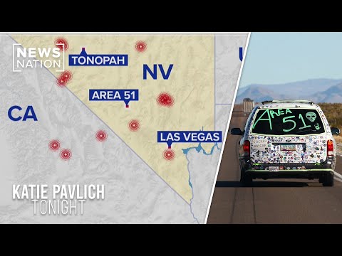 Earthquakes at Area 51 or government testing? UFO researcher weighs in | Katie Pavlich Tonight