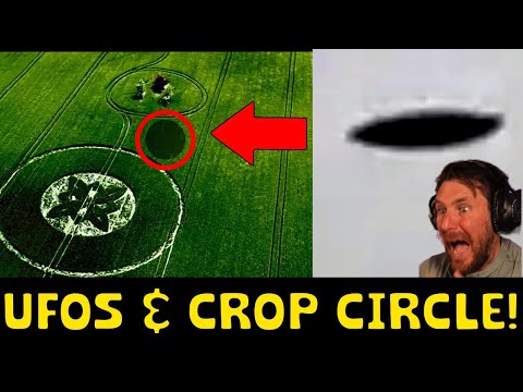 Did Caspersight catch a UFO Flying Saucer Dash by a Crop Circle?!