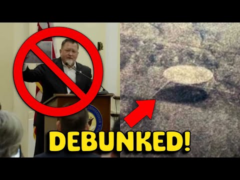 UFO From UAP Hearing DEBUNKED!