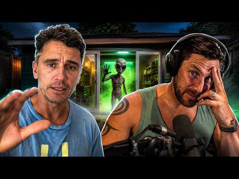 OK James Franco Has An Alien In His Garage?