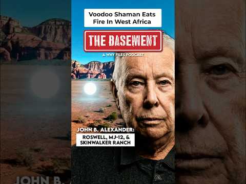 Voodoo Shaman's Fire Trick: What's REALLY Going On? #shorts