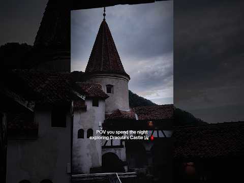 Overnight in Dracula’s Castle💀🩸🏰