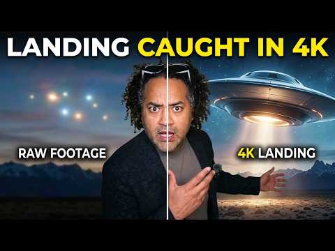 UFO Filmed Landing in 4K | The Most Compelling Evidence EVER Caught On Camera!