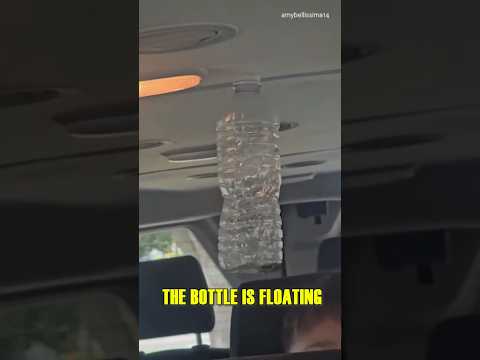 Mysterious FLOATING Bottle