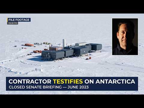 Whistleblower Reveals Top Secret Technology Under Antarctica