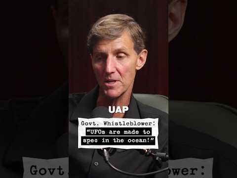 "UFOs are MADE TO SPEC in the ocean!" — the 4chan whistleblower
