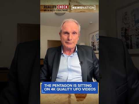 The Pentagon is sitting on 4K quality UFO videos