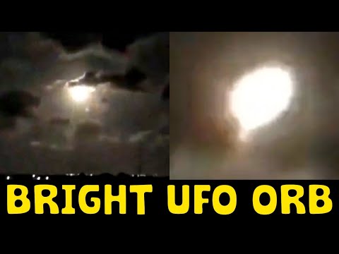 Caught on Tape: Strange UFO in the Night Sky!