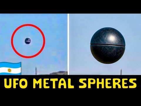 Another UFO shaped like a "Metallic Sphere" is captured in Argentina