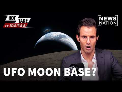 Giant UFOs Near Moon? What Scientists Claim They Saw | Hot Take with Jesse Weber