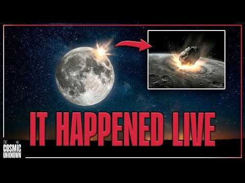 We Caught a LUNAR IMPACT Live — And the Footage Is Unsettling