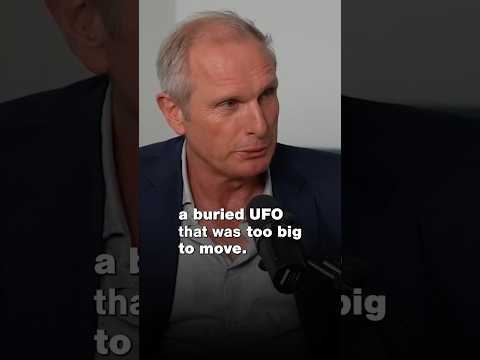 This is why he CAN’T reveal the location of a UFO too big to move 🚨