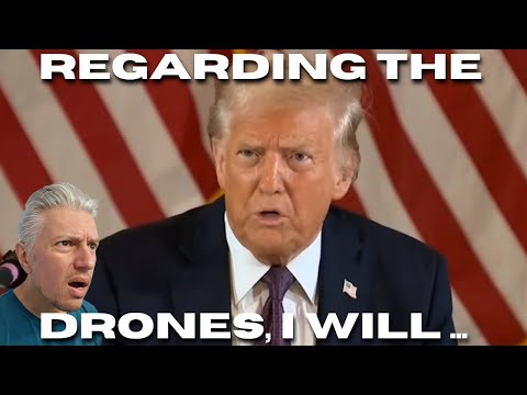 What Trump Just Said About The US Drone Situation Is Crazy !