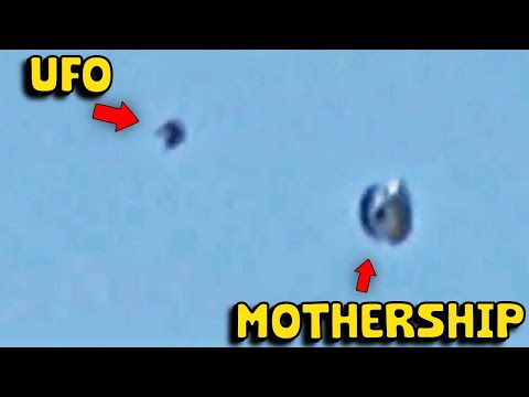 UFO Enters UAP Mothership ON CAMERA!
