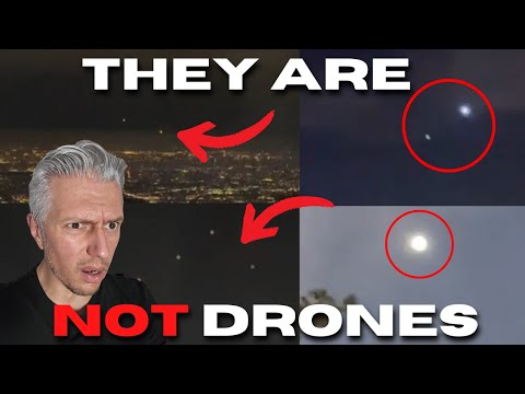 These Supposed "Drones" In New Jersey Sure Do Some Strange Stuff.