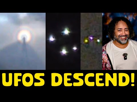 Strange UFO Lights Over California Caught On Camera!