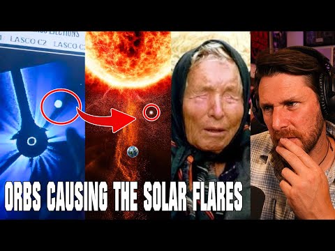Crazy Evidence Of UAP Orbs Harnessing The Suns Energy And Coursing The G4 Solar Flare
