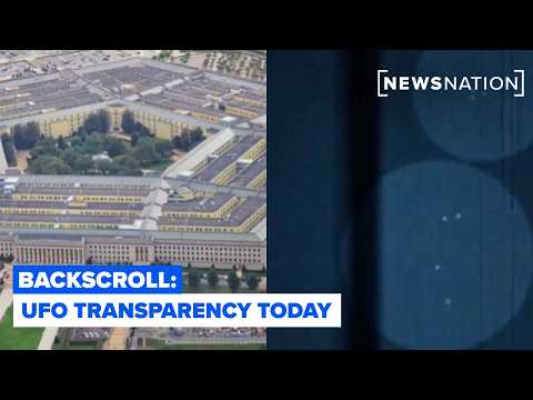 UFO transparency: New Pentagon waiver and latest files fuel questions | Backscroll