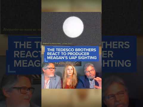 The Tedesco Brothers react to producer Meagan's UAP sighting in Santorini, Greece