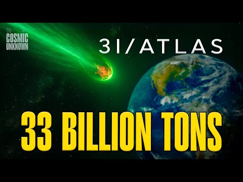 33 BILLION TONS — How Can 3I/ATLAS Be This Heavy?