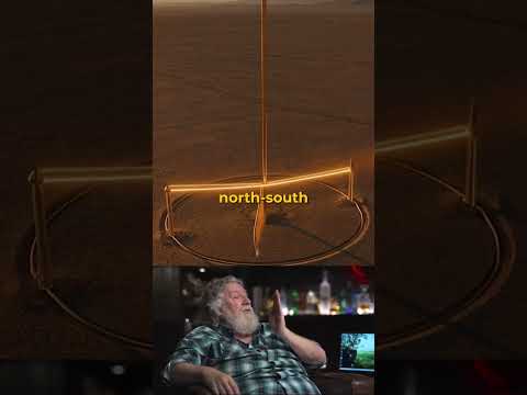 The Four Cardinal Directions Were Determined With a Pole and a Shadow.