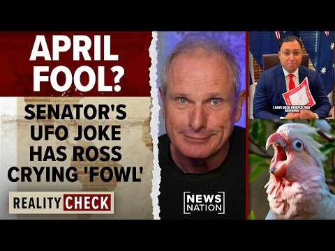 Ross Coulthart: 'Squawking' senator has head in the sand with UFO joke | Reality Check
