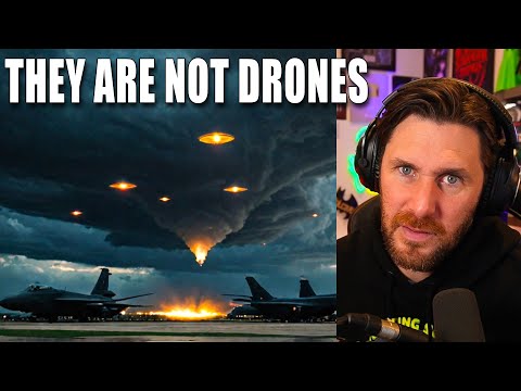 3rd Dec Alien Attack And Swarm Of UAP Over US Military Airbases In UK Are Not Drones