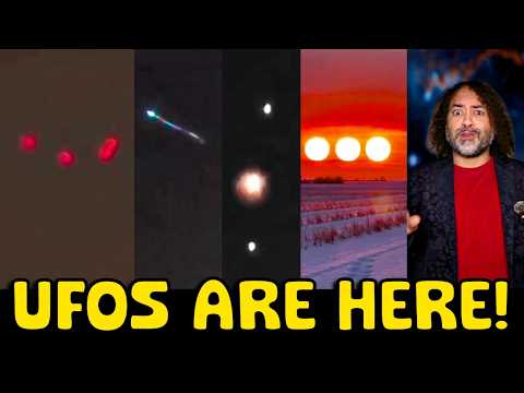 NEW Multiple UFOs Caught on Camera THIS MONTH… Something Is Happening
