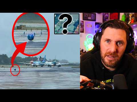 Blue Sphere UAP Lands On Manchester Airport Footage - And What They Missed