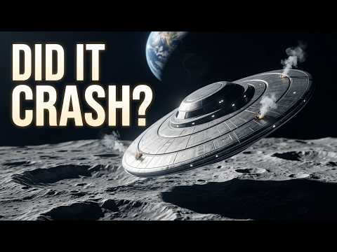 Massive UFO Caught on the Moon: What they've been hiding 4K