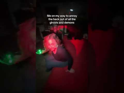 Me on a random Tuesday as a paranormal investigator 👻😈💀
