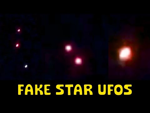 UFOs Disguised as Stars