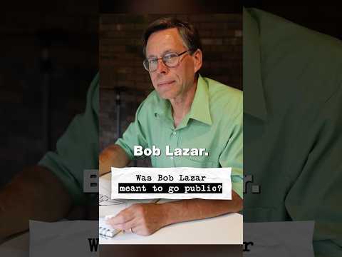 An interesting tangent about Bob Lazar from our newest episode!